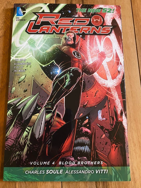 NEW! Red Lanterns Vol. 4: Blood Brothers DC TPB Green Lantern Graphic Novel 