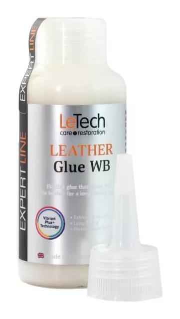 Leather Glue - Water Based Strong and Very Flexible Glue Repair Fix 100ml