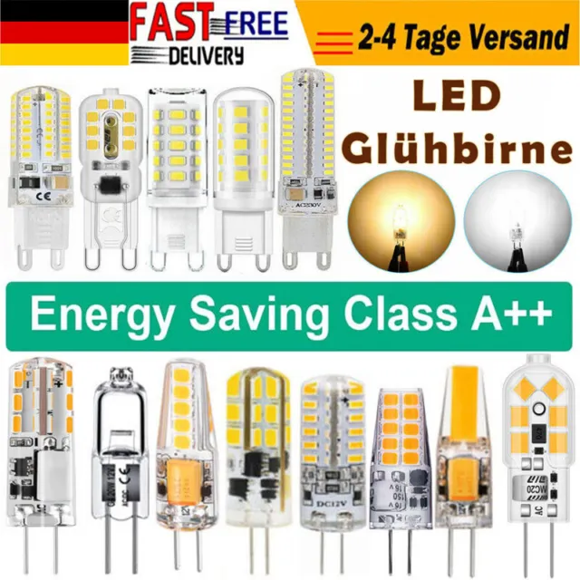 1-10tlg G4 G9 LED Kapsel-Birne, Ersetzen Leuchtmittel Stiftsockellampe Glühbirne