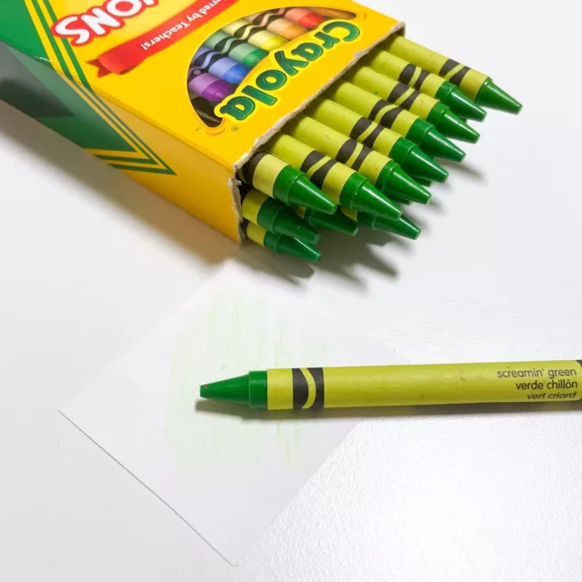 1000 Crayola Crayons BULK Single Color Refill Black Red Green Blue Yellow