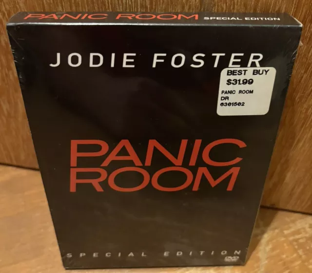 Panic Room Special Edition DVD 3 Disc Set 2004 D. Fincher New! Sealed