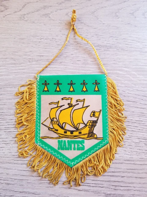 FCN FC Nantes fanion vintage foot football pennant