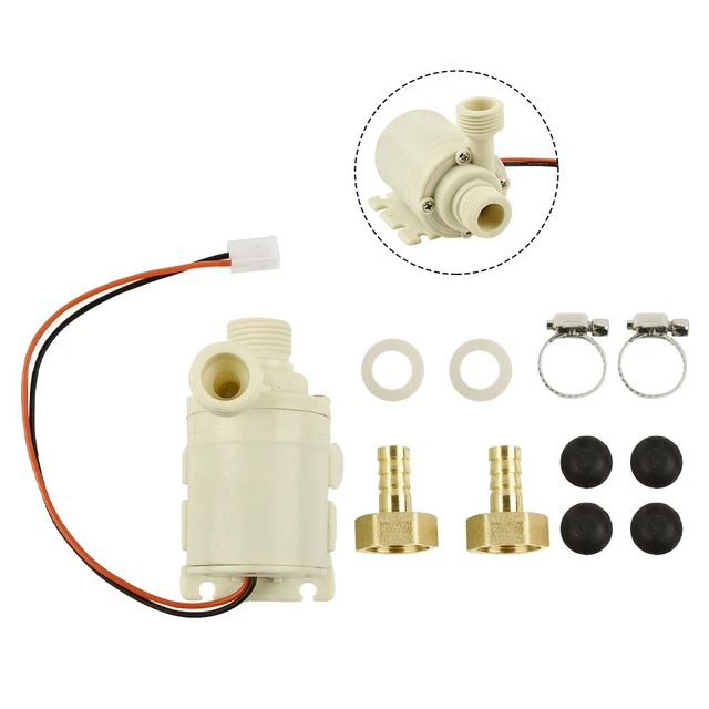 Pompe de circulation d'eau solaire 12 V efficace et fiable pour une utilisation