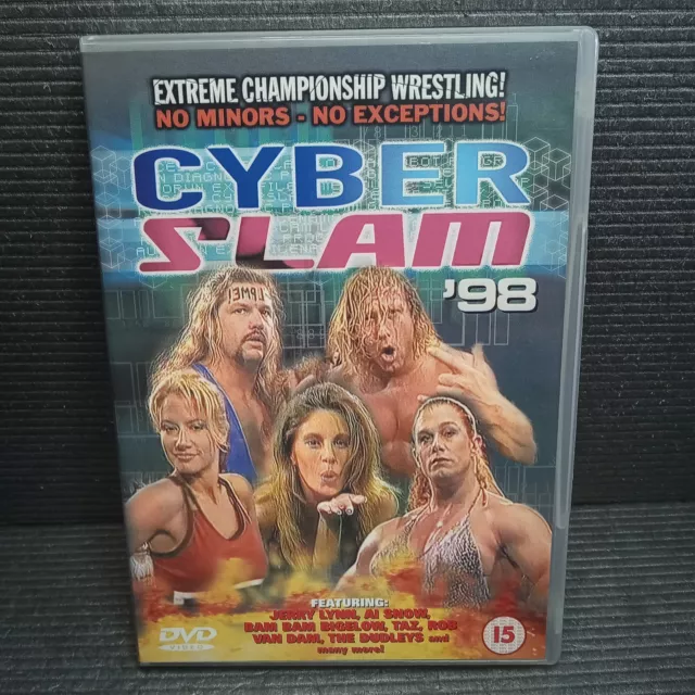 ECW Cyberslam 1998 DVD Hardcore Revolution * Region 0 UK Release *