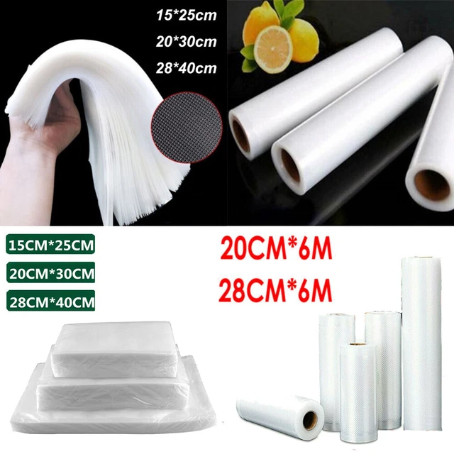 VACUUM SEALER BAGS Rolls Pack Food Magic Seal for Vacuum Sealer Food