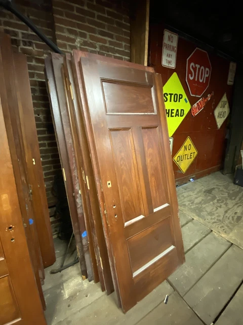 Vintage 4 panel door.   80"- 84" - ARE $653.00      88" DOORS  ARE $835.60 2
