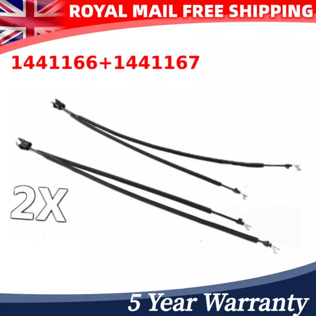 For Ford Fiesta MK6 2002-12 Left & Right Hand Seat Tilt Cable 1441166 1441167 QS