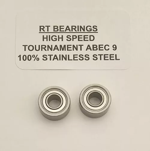 ABU ABEC 9 UPGRADE BEARINGS **FULLY STAINLESS** For 5500 6500 -4 sets for 4 reel