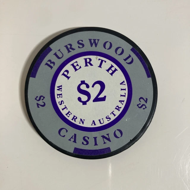 BURSWOOD CASINO RARE Vintage Chip Collection Perth WA
