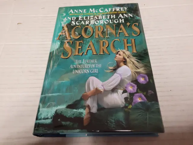 Acorna's Search by Elizabeth A. Scarborough and Anne McCaffrey (2002, HC) SIGNED