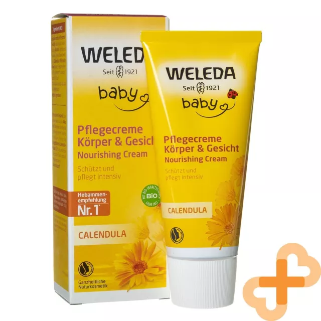 Weleda Calendula Bébé Hydratant Corps Crème 75 ML Nourrissant Calendula