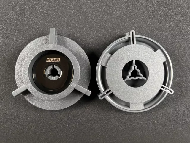 New pair OTARI Revox Nab Hub Adapters For Reel To Reel Tape Recorder