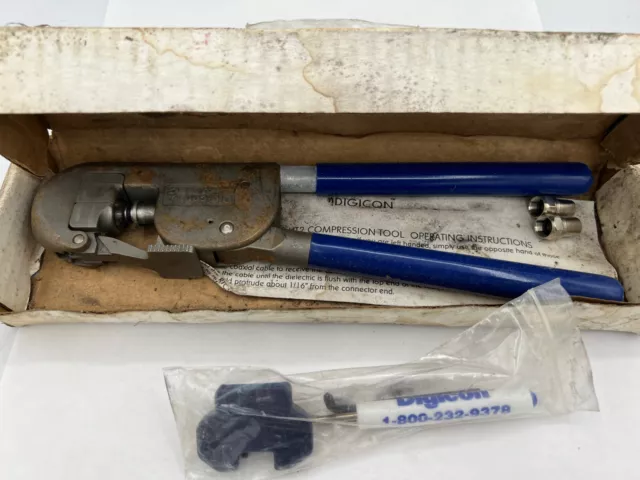 Cable Pro RTC360-59 Radial Taper Compression Tool-Coaxial Cable Connection