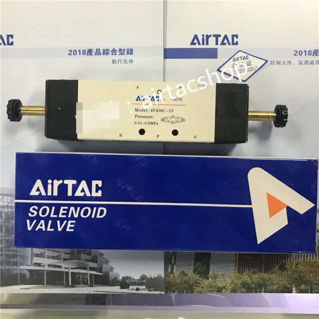 1PCS NEW Solenoid valve 4V430C15-XO AirTAC shipping free
