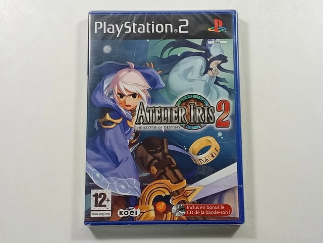 Jeu PS2 Atelier Iris 3 Grand Phantasm - Version PAL UK - Comme Neuf - Boîte Complète
