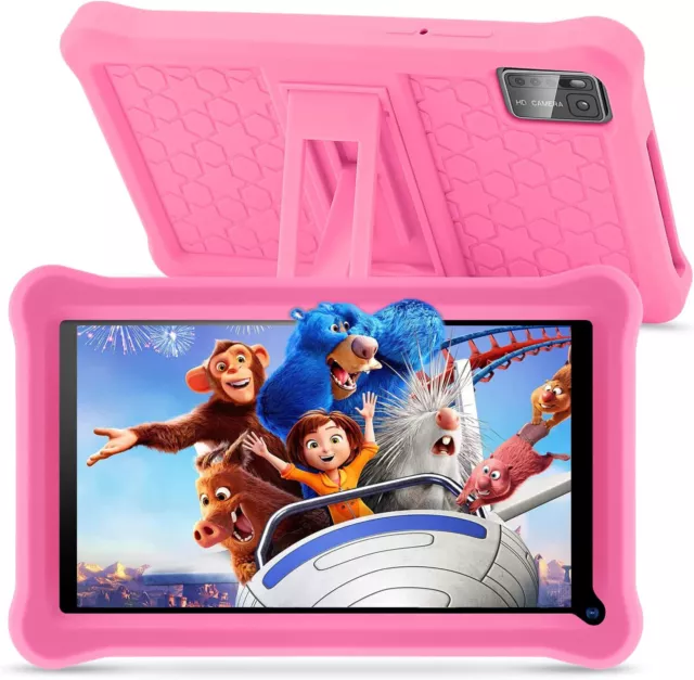 Tablet PC para niños 7 pulgadas Android 11 3 GB RAM 32 GB almacenamiento gratuito WIFI doble cámara 3