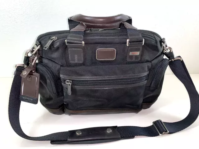 TUMI Alpha Bravo Brooks Slim Briefcase Business Shoulder Bag