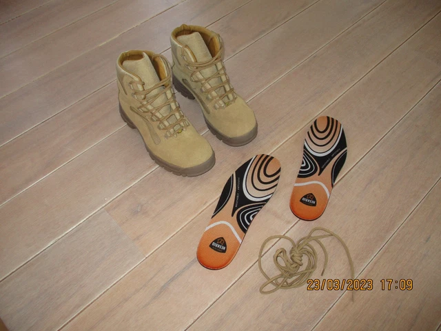 Neskrid Desert ZMR Chaussures de Sécurité Avec Embout en Acier Bottes Armée Gr.