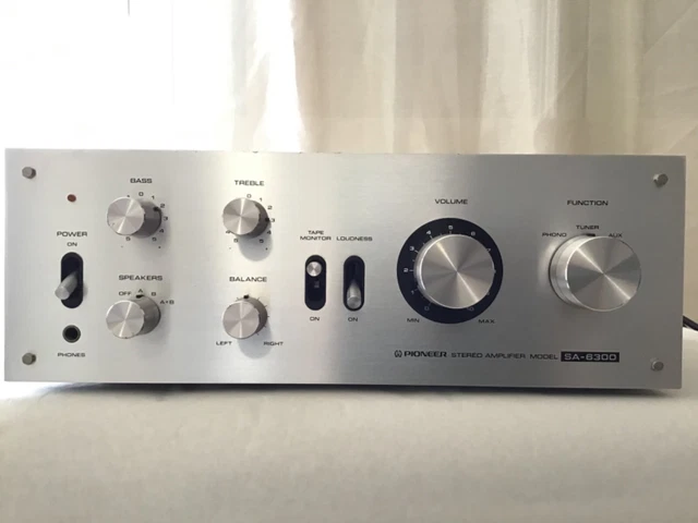 amplificateur Pioneer SA-6300 HIFI Vintage. Ampli SA6300 Hi-Fi
