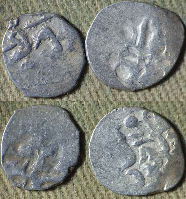 Error : Lot 2 Coins Ottoman Empire Akce Brockages IREC1404