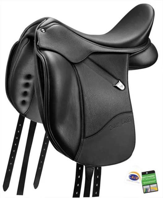 Bates Isabell Dressage Saddle with CAIR FREE LEATHER BALSAM FREE SADDLE COVER...