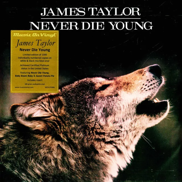 James Taylor - Never Die Young (Vinyl LP - 1988 - EU - Reissue)