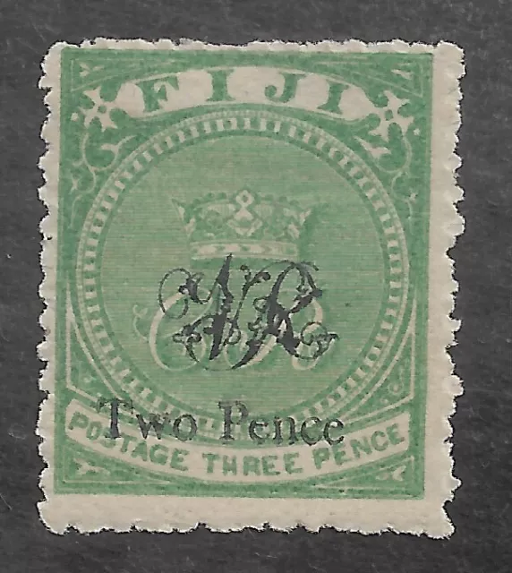 Fiji sg 29a mounted mint with toned gum cat £55 in 2015