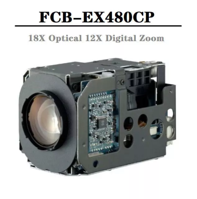 Sony FCB-EX480CP PAL Sistema PAL 18X modulo fotocamera zoom digitale zoom digitale CCTV