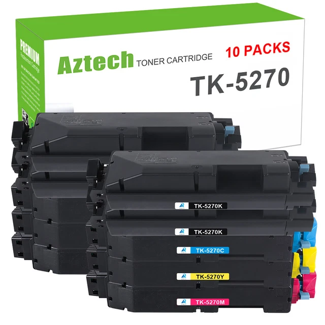 EVOKE Toner TK-5270 Nero Compatibile Per Kyocera M6230, M6630, P6230 – 8000 Pagine, Garanzia 5 Anni