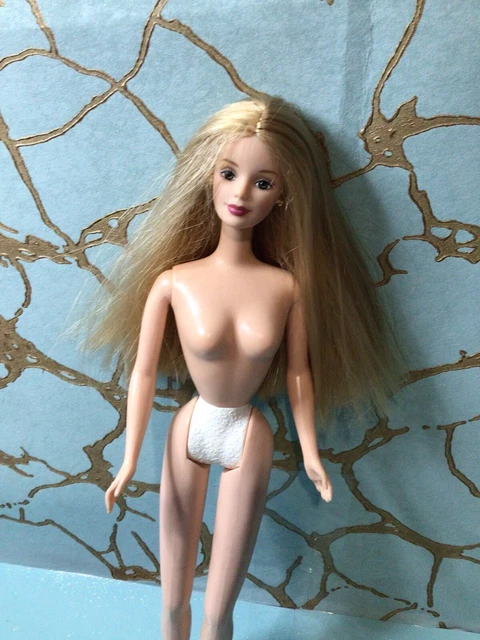 Gorgeous Barbie Doll Mackie Lips Hybrid Fashion Fever Long Hair Rare Hazel Eyes