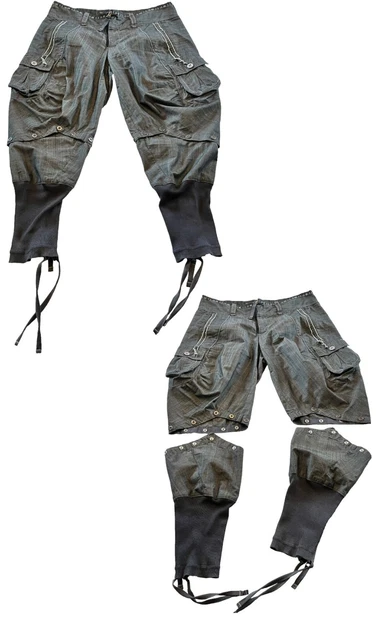 Pantalon Large H&M - Dentelle, Taille 36, Couleur Crème - Occasion Très Bon État