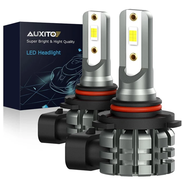2x AUXITO HB4 9006 LED Fog Driving Light Bulb 4000LM 6000K Super Bright White