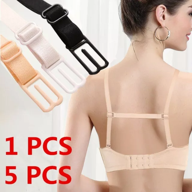 Nonslip Elastic Adjustable Band Bra Strap Holder Strap Racer Back Clip for Women