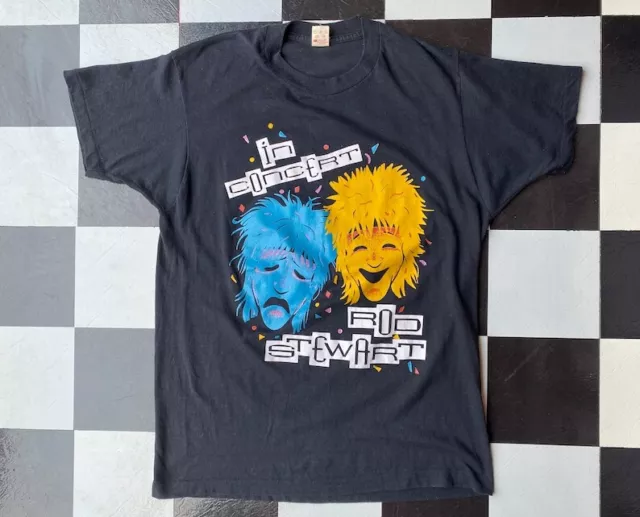 1980s Rod Stewart Out Of Order Tour Shirt