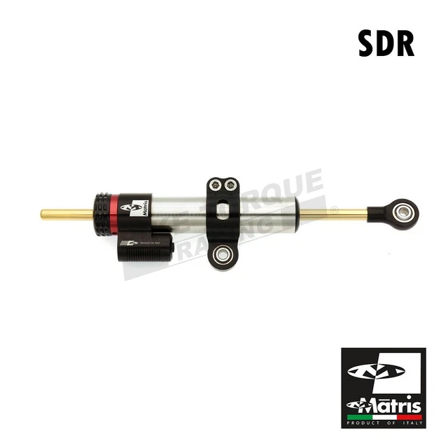 Matris SDR ammortizzatore sterzo montaggio anteriore per adattarsi a Triumph Street Triple 765RS 2023