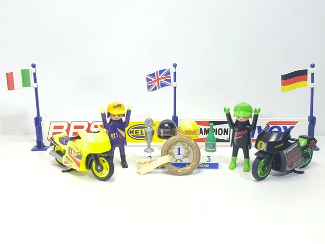 Generic Jouet De Moto De Course à Friction Super King à