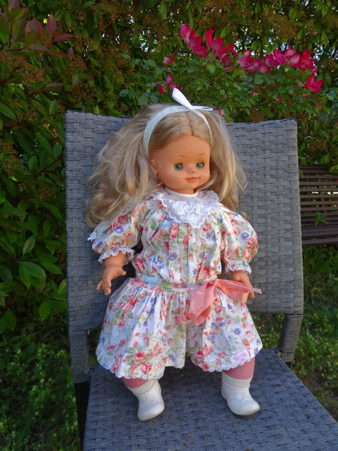 Ancienne Poupée Bella Noire 30 Cm - Fabrication Française - Année 1961 - Modèle B216