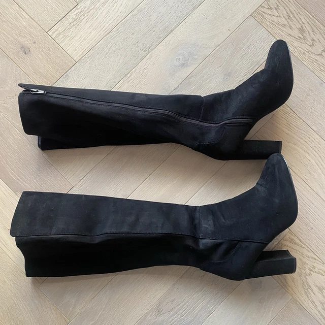 FAITH KNEE HIGH Black Boots £17.20 - PicClick UK