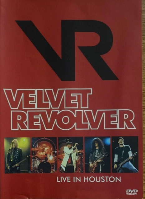VELVET REVOLVER LIVE In Houston Blu-Ray DVD Disc $19.95