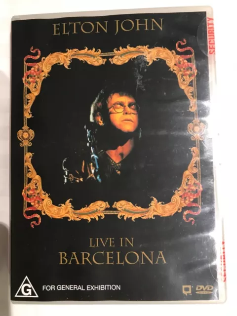 Elton John: Live In Barcelona- New Dvd
