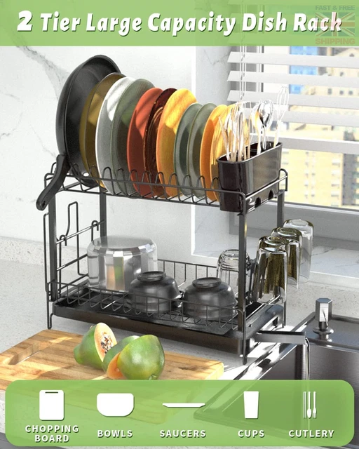 Organizer Per Rubinetto Da Cucina Tyenaza - Portasapone E Spugne Con