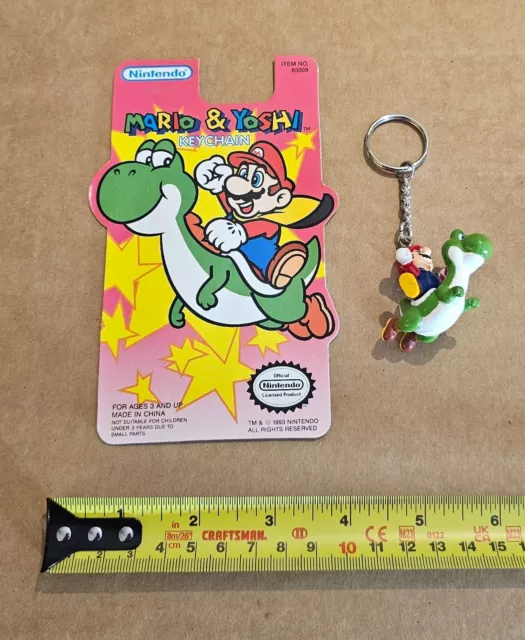 Super Mario World Keychain 1993 Prima Merchandise