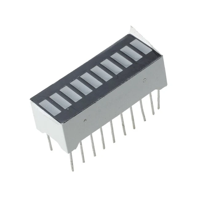 5 pezzi 10 segmenti display a barre LED rosso digitale barra display H2Z2