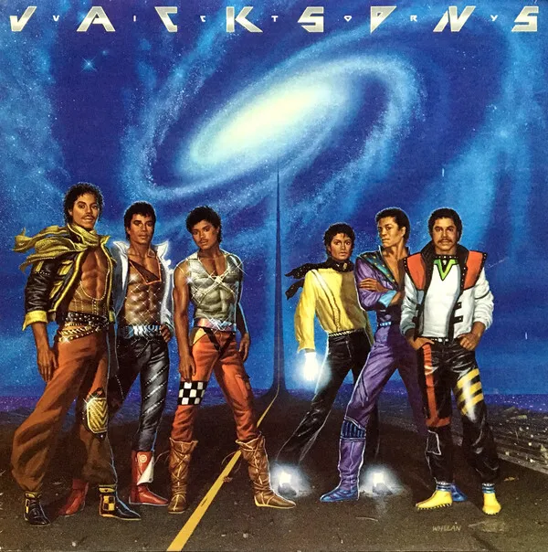 The Jacksons - Victory (LP, Album, Pit)