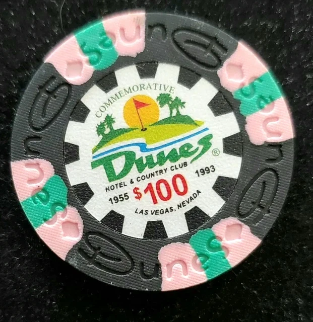 DUNES Hotel Las Vegas $100 Casino Chip