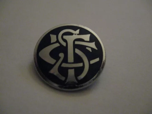 Rare Old Scotland Football Association (100) Enamel Brooch Pin Badge