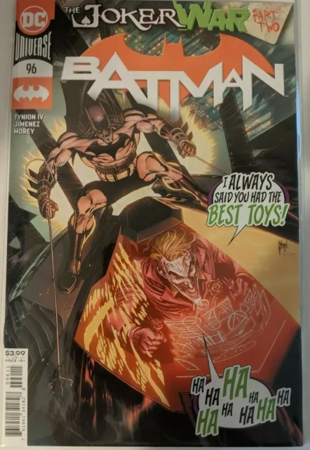 BATMAN Vol. 3 #96A The Joker WAR P2 - 1st Appearance Clown Hunter - DC Comics