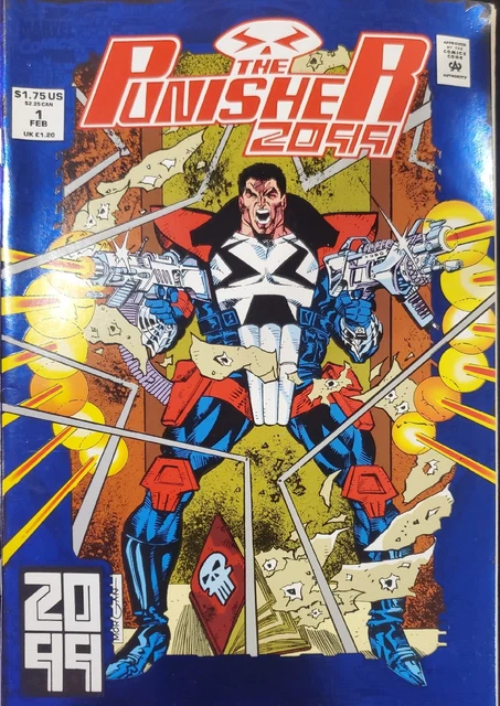 Marvel Comics The Punisher 2099 February 1993 Volume 1 Issue 1 Mint Condition