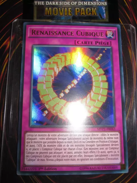 Yu-Gi-Oh! Ultra Rare Renaissance Cubique Mvp1-Fr043 Edition 1 Francais Mint