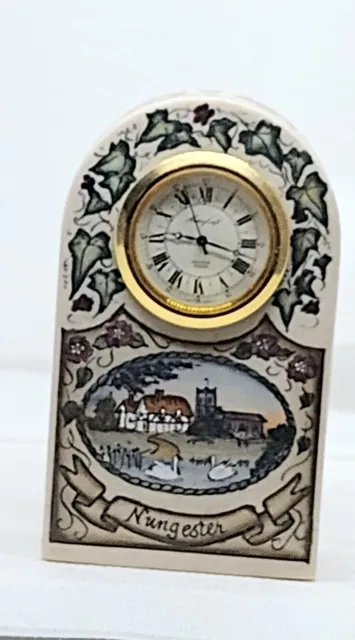 Beautiful Carved Mantle Clock From London 1995